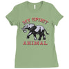 my spirit animal Ladies Fitted T-Shirt