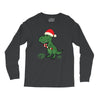 christmas dinosaur Long Sleeve Shirts