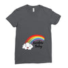 Rainbow Baby Ladies Fitted T-Shirt