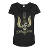 commando belgian Maternity Scoop Neck T-shirt