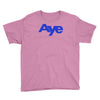 vote aye for scotland scottish yes independence Youth Tee