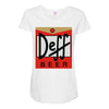 duff parody deff Maternity Scoop Neck T-shirt