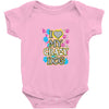 love my crazy dog Baby Onesie