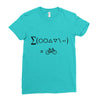 bike maths Ladies Fitted T-Shirt