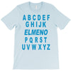 alphabet abc elemno T-Shirt