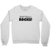 softball rocks Crewneck Sweatshirt