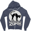 schrodinger cat Zipper Hoodie