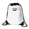 down by the river Drawstring Bags
