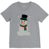 christmas snowman V-Neck Tee