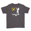 finger guns batle royal gaming Youth Tee