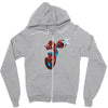 mega spidy Zipper Hoodie