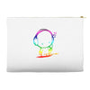 colorful music man Accessory Pouches