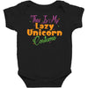 this is my lazy unicorn costume Baby Bodysuit