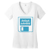 amiga inspired Women's V-Neck T-Shirt