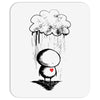 sad, rain heard Mousepad