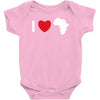 i love africa Baby Bodysuit