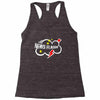 news flash black Racerback Tank