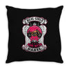 Real Girls Ride With Daryl Throw Pillow