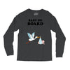 Baby On Board with Stork Long Sleeve Shirts