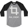 oh crop 3/4 Sleeve Shirt