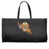 women's sugar skull purple Weekender Totes
