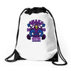 snake mountain gym Drawstring Bags