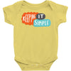 it simple Baby Bodysuit
