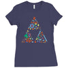 zelda item triforce Ladies Fitted T-Shirt