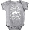 time in the saddle is never wasted Baby Onesie