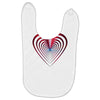 love red best Baby Bibs