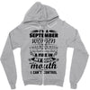 I Am A September Women Zipper Hoodie