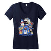 creatures spirits and friends Women's V-Neck T-Shirt