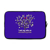 i met my wife on ancestrycom Laptop sleeve