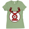 red lantern Ladies Fitted T-Shirt