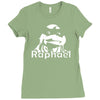 rapael turtles  funny Ladies Fitted T-Shirt