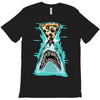pizza shark graphic T-Shirt