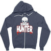 zombie hunter Zipper Hoodie