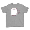 glass and coffee Youth Tee