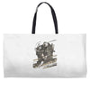 the weight of the world Weekender Totes