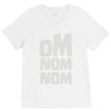 om nom nom V-Neck Tee