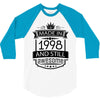 Made In 1998 And Still Awesome 3/4 Sleeve Shirt