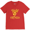 will plie for pizza V-Neck Tee