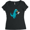 everyone loves marshmallow Women's Triblend Scoop T-shirt