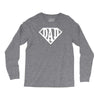 super dad diamond superhero Long Sleeve Shirts