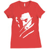 wolverine x men avengers marvel comics gift Ladies Fitted T-Shirt