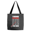 Think Outside The Box Tote Bags