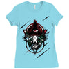 illuminati damage Ladies Fitted T-Shirt