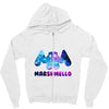 marshmello Zipper Hoodie