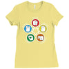 big bang theory sheldon rock Ladies Fitted T-Shirt