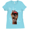 Women's March The Future is Now Ladies Fitted T-Shirt